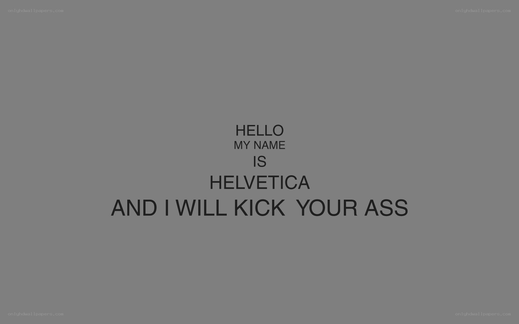 Helvetica font introduction
