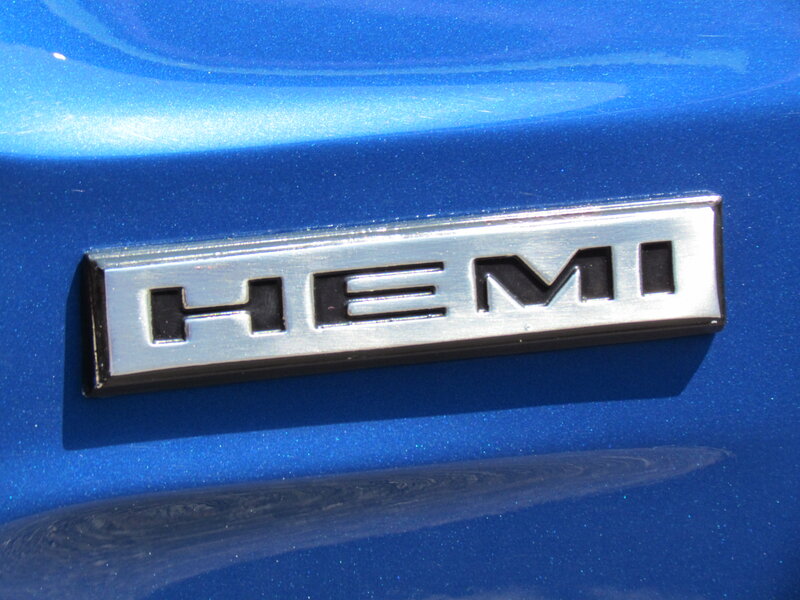 Hemi Badge on Car