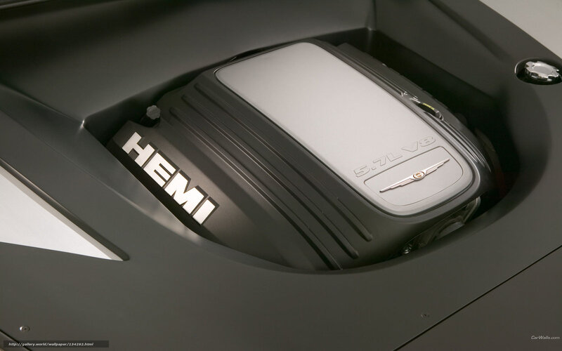 Hemi V8 engine cover