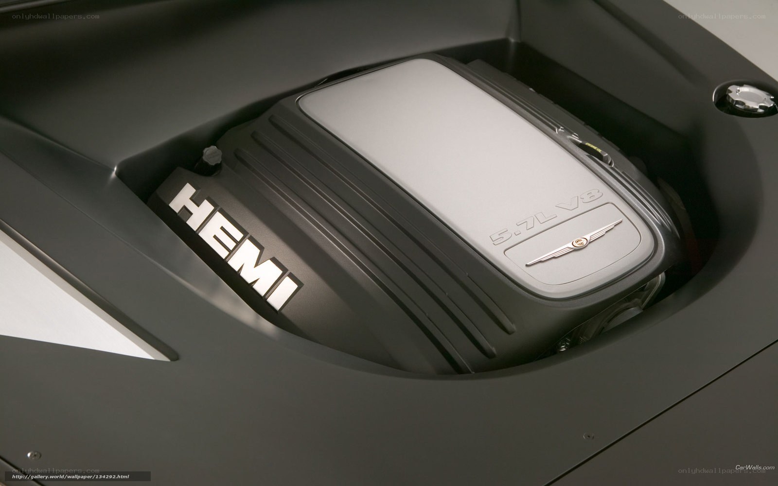 Hemi V8 engine cover