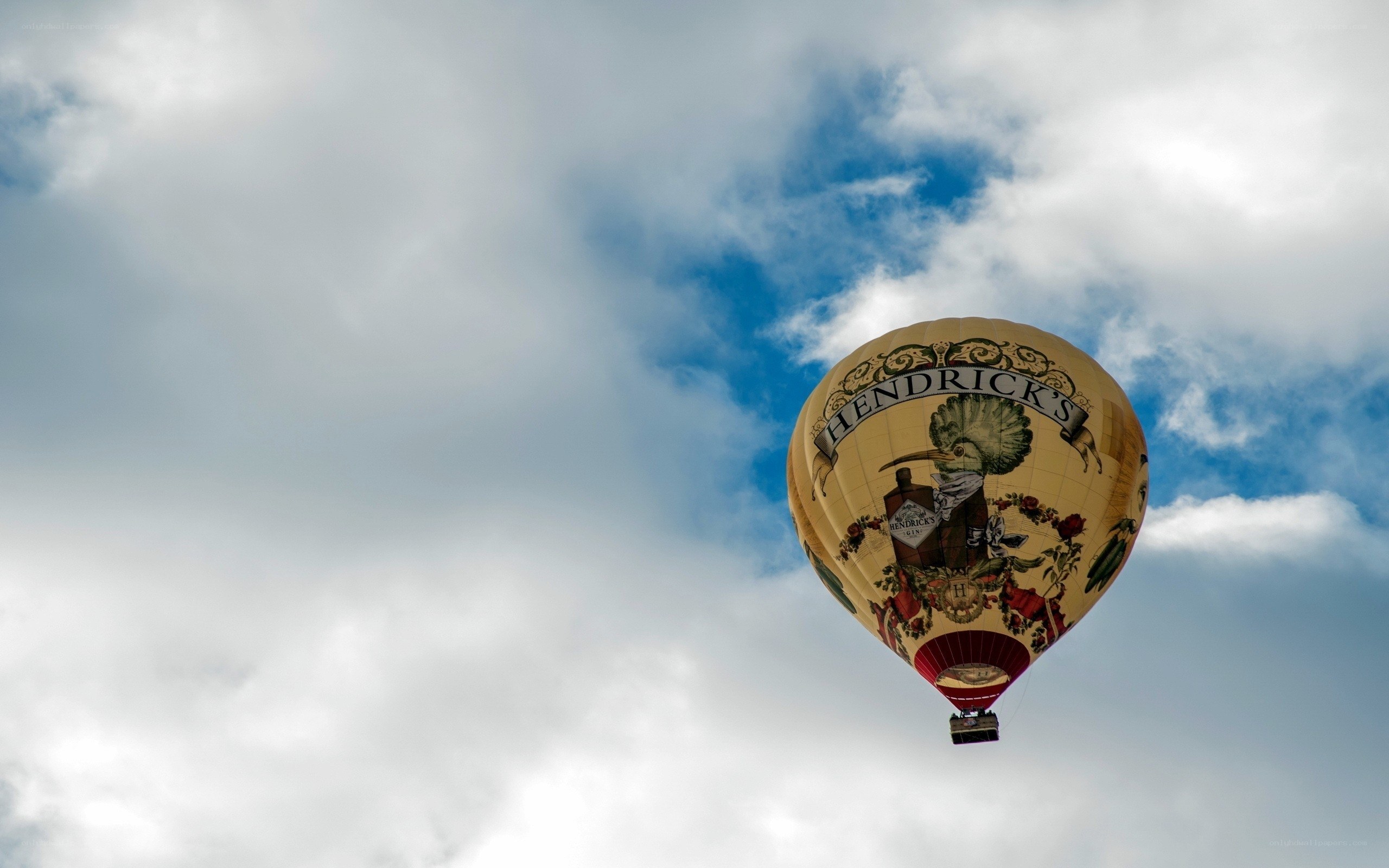 Hendrick's hot air balloon
