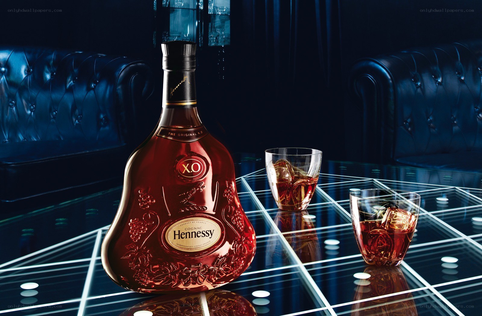 Hennessy X.O Cognac Bottle