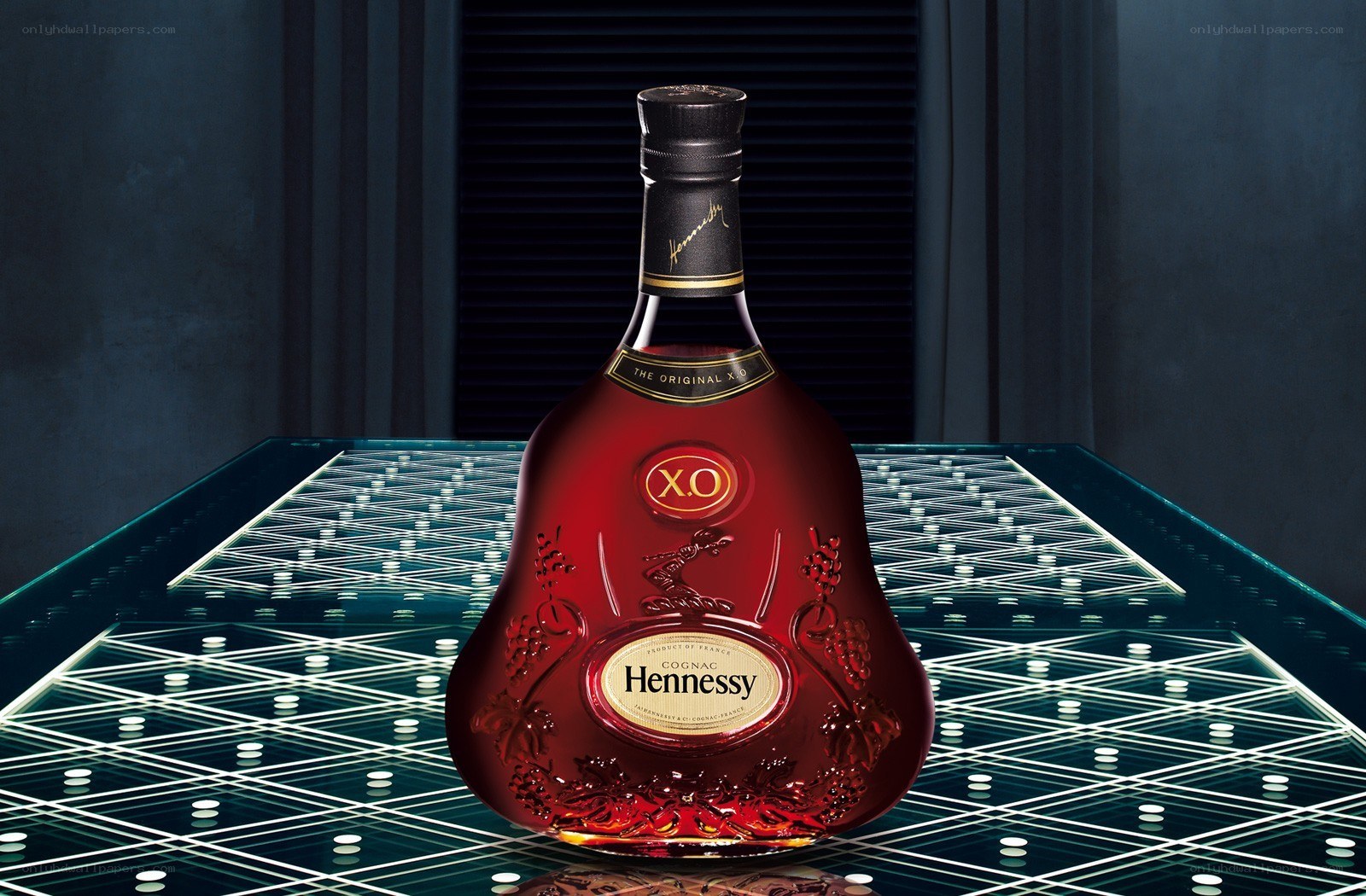 Hennessy X.O Cognac Bottle