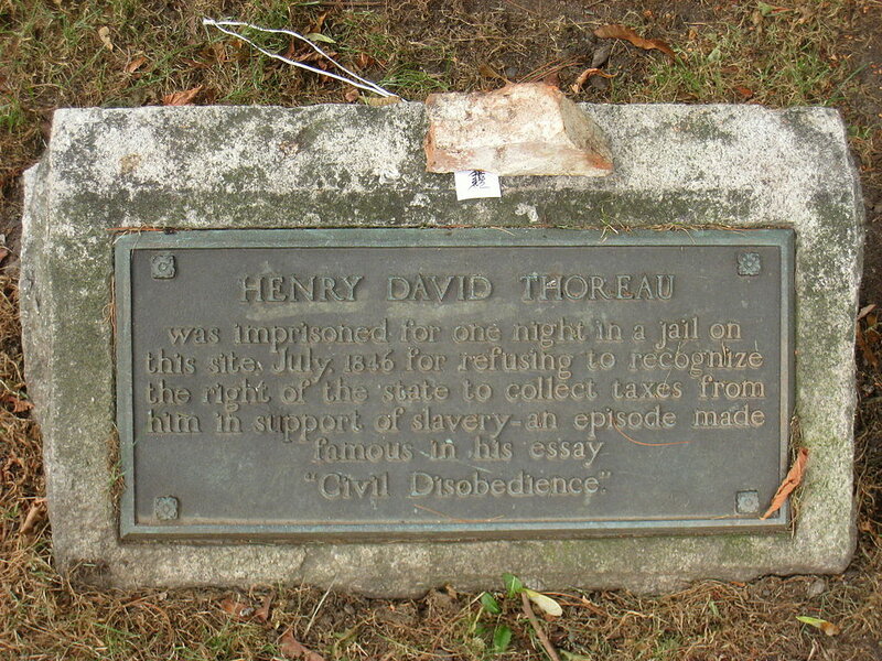 Henry David Thoreau Plaque