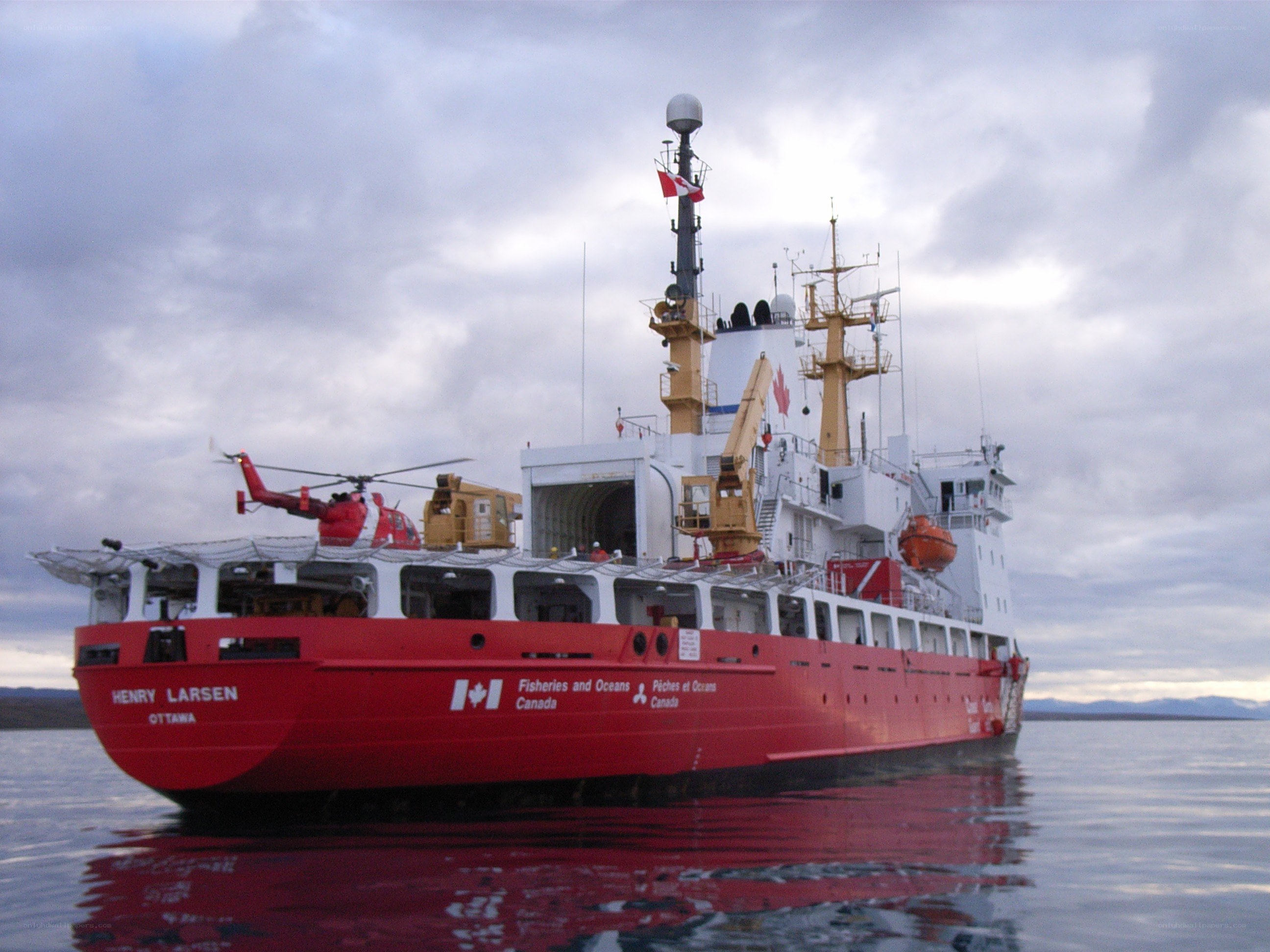 Henry Larsen research vessel