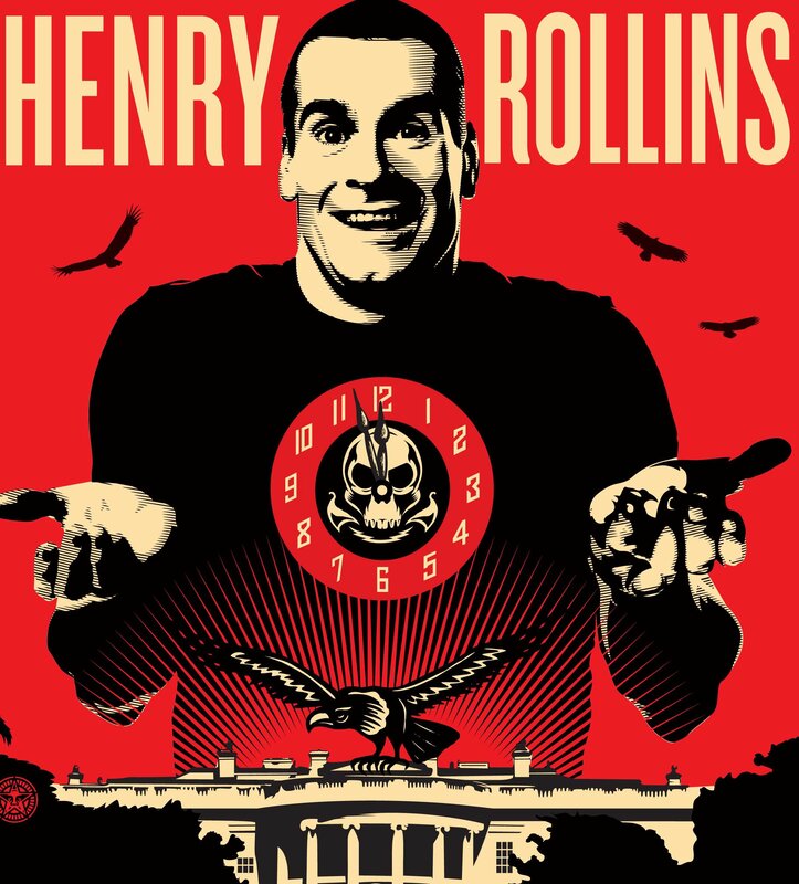 Henry Rollins propaganda poster