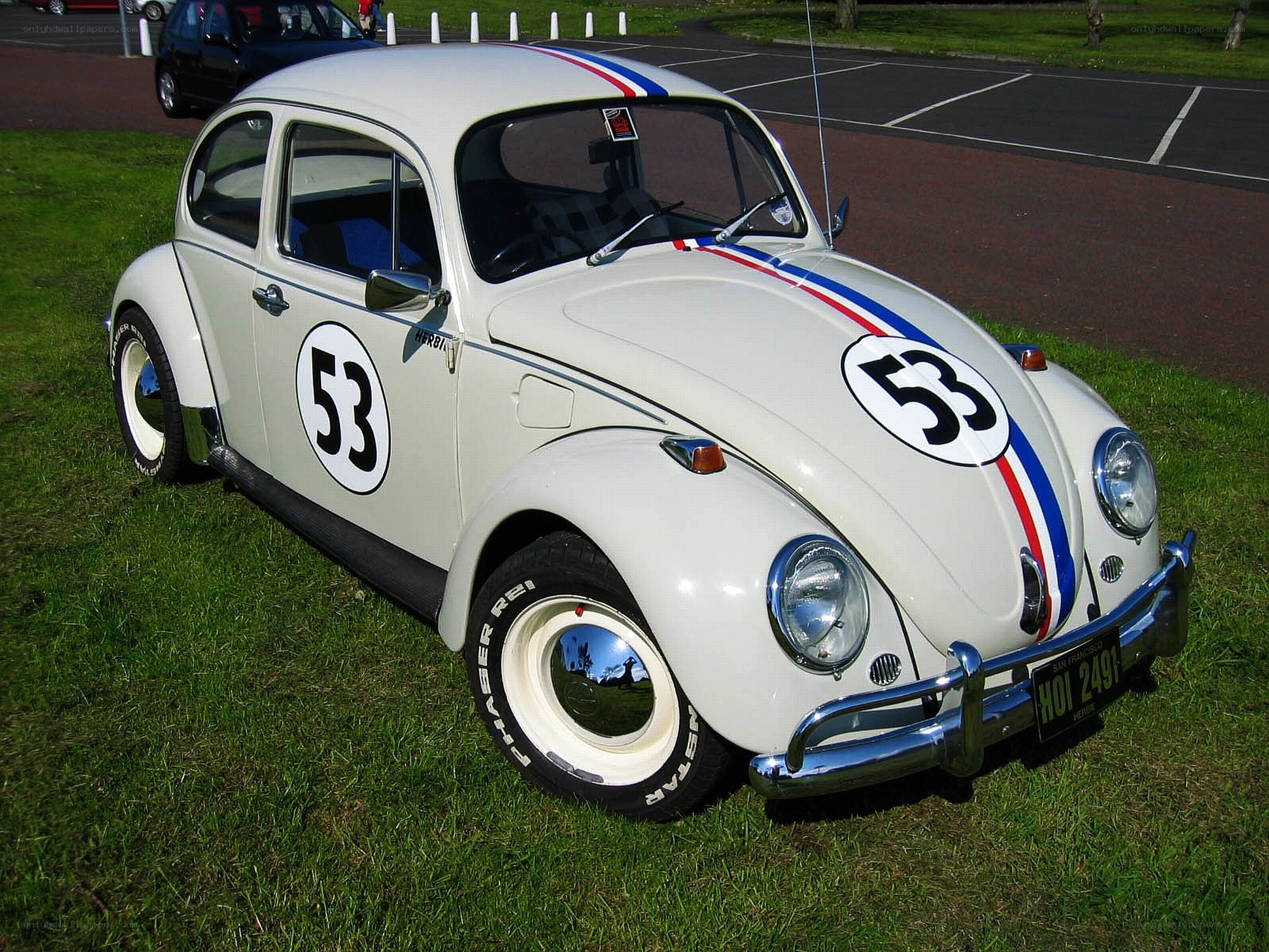 Herbie the Love Bug car