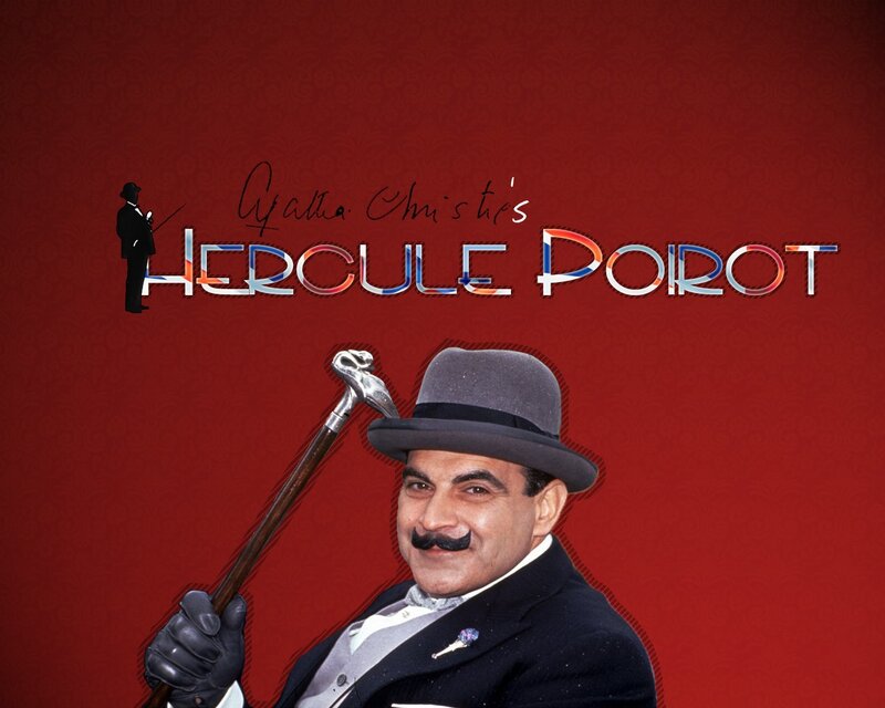 Hercule Poirot character poster