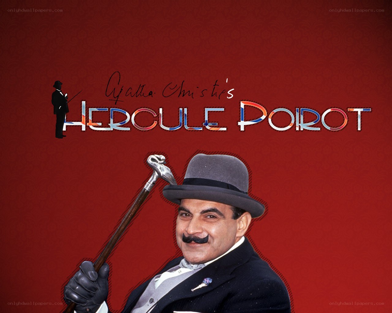 Hercule Poirot character poster