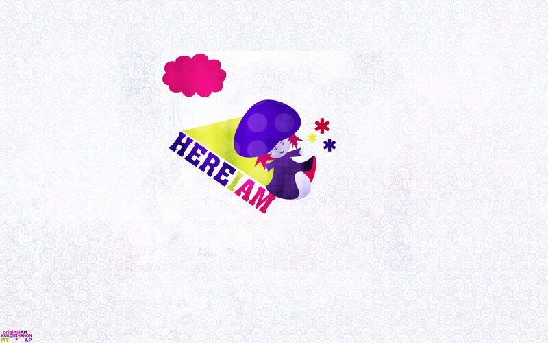 Here I Am character art