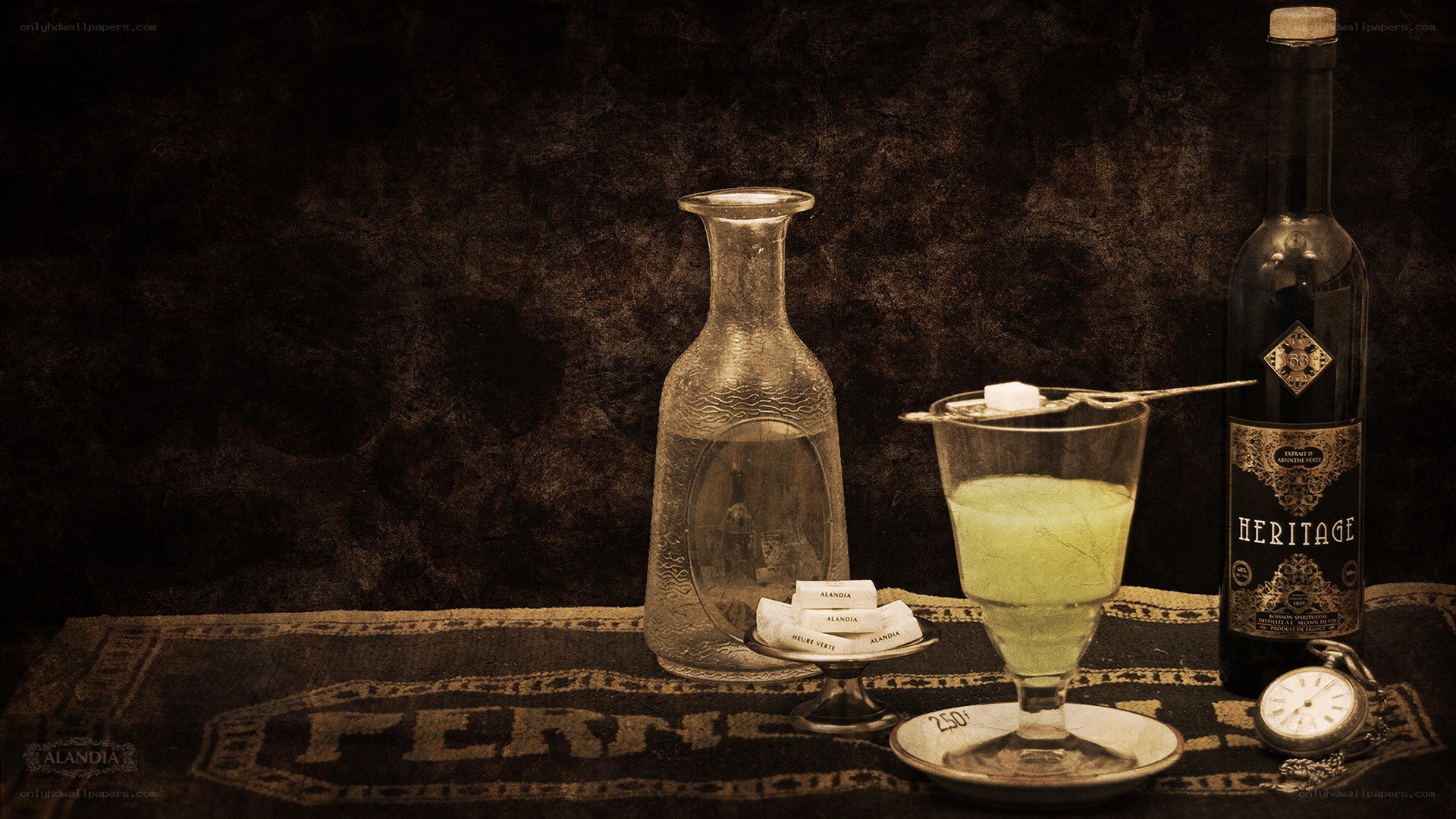 Heritage drink setup