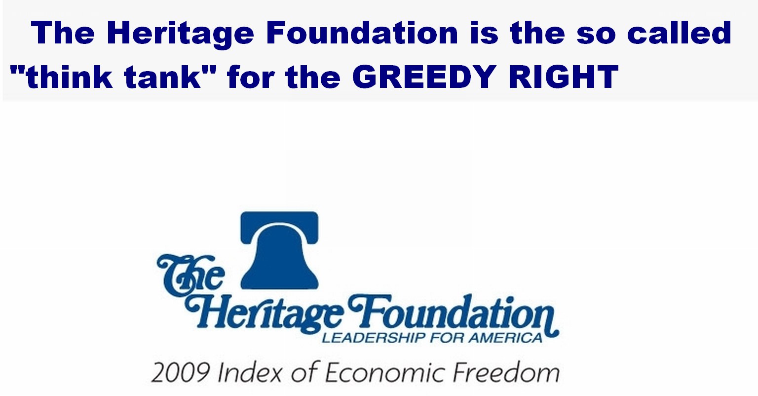 Heritage Foundation think tank