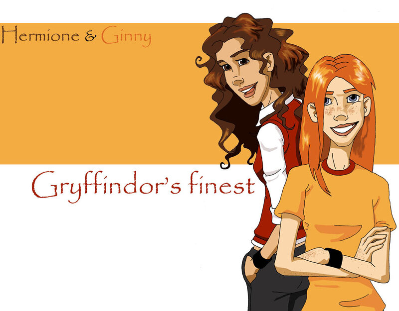 Hermione and Ginny