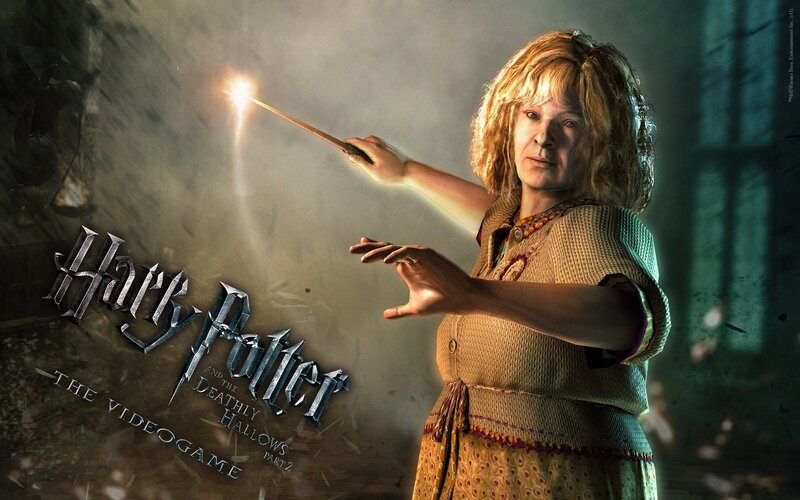 Hermione casting spell
