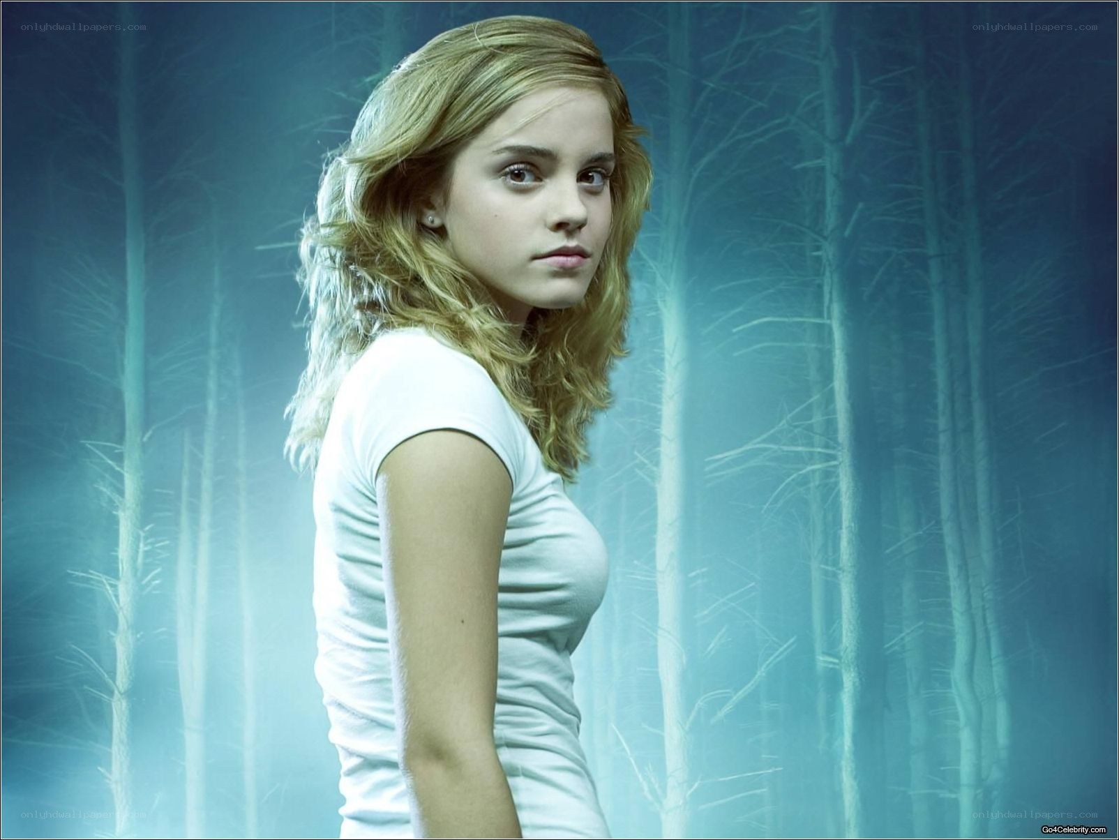 Hermione Granger in forest