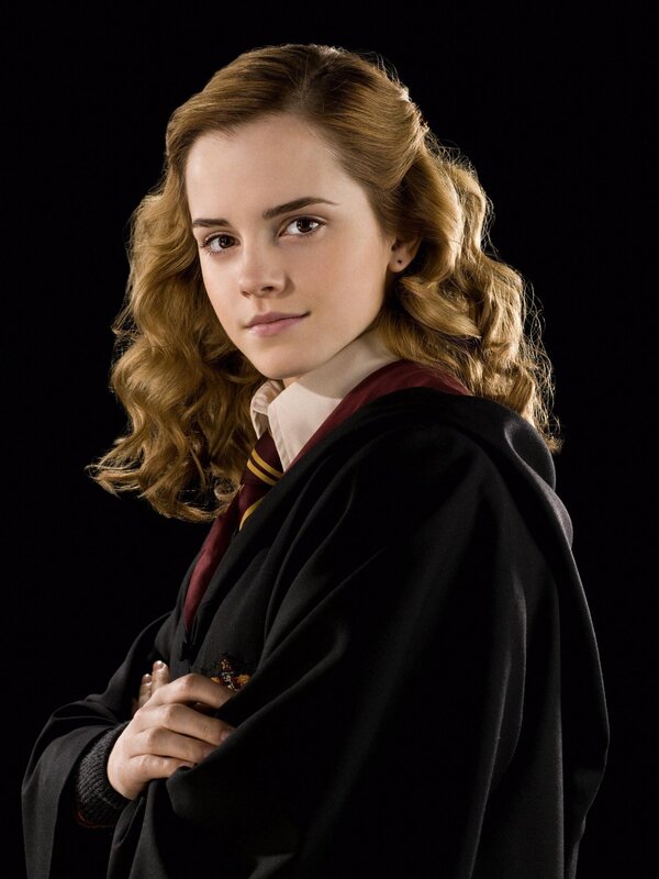 Hermione Granger in Hogwarts uniform