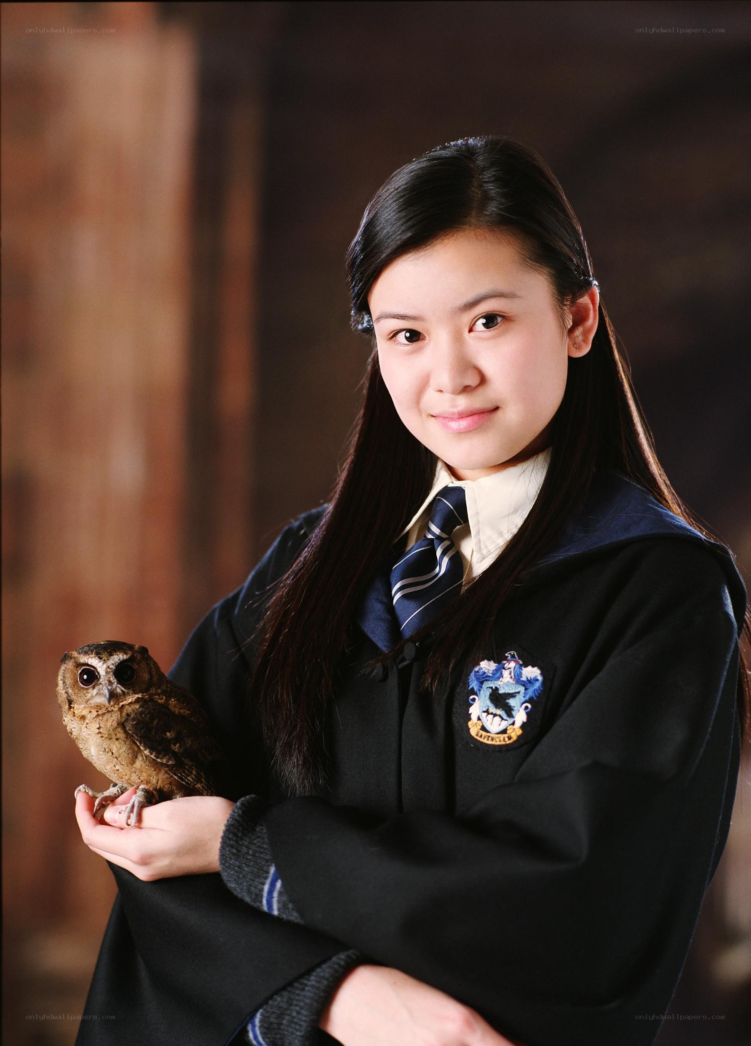 Hermione Granger with owl