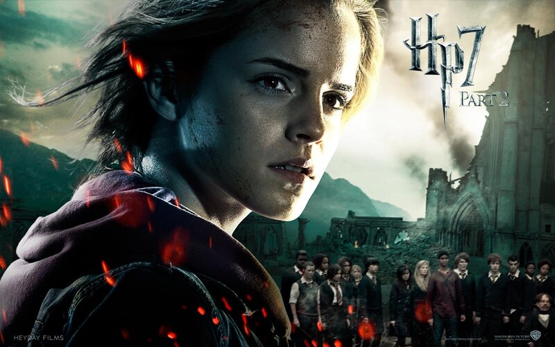 Hermione in battle scene