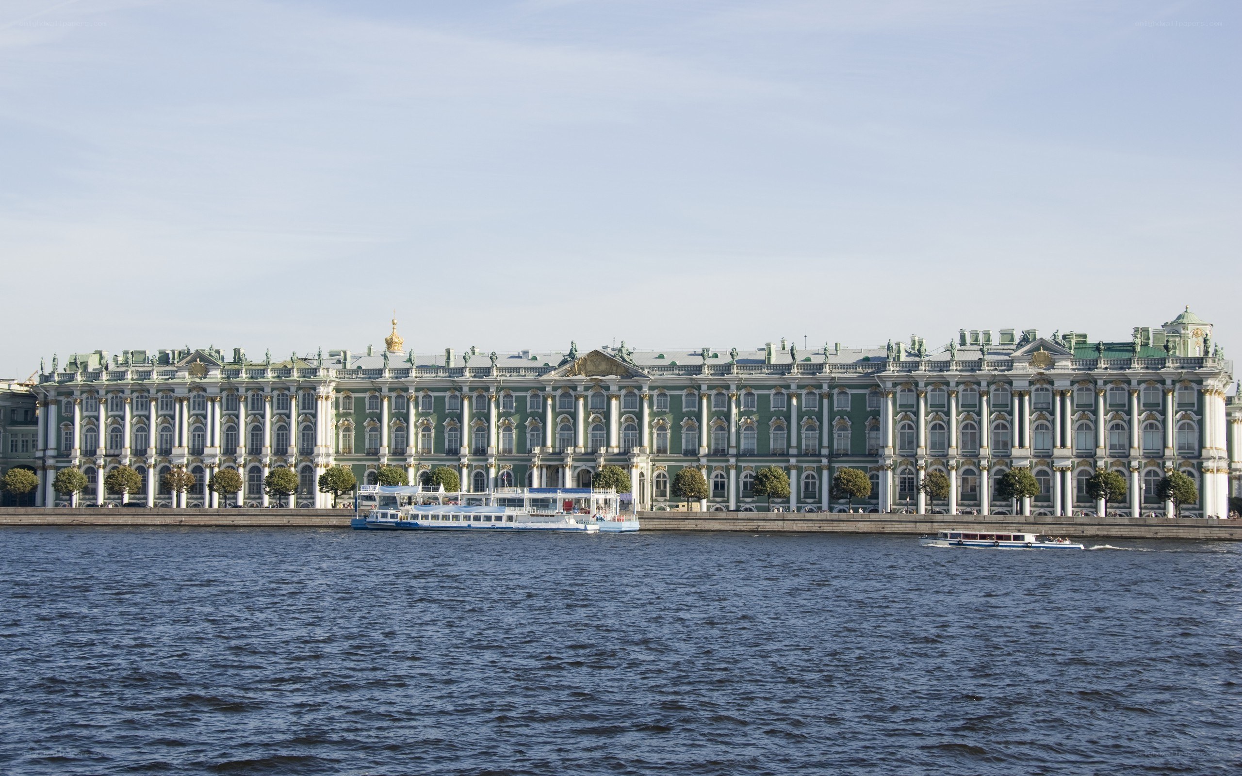 Hermitage Museum on the Neva River