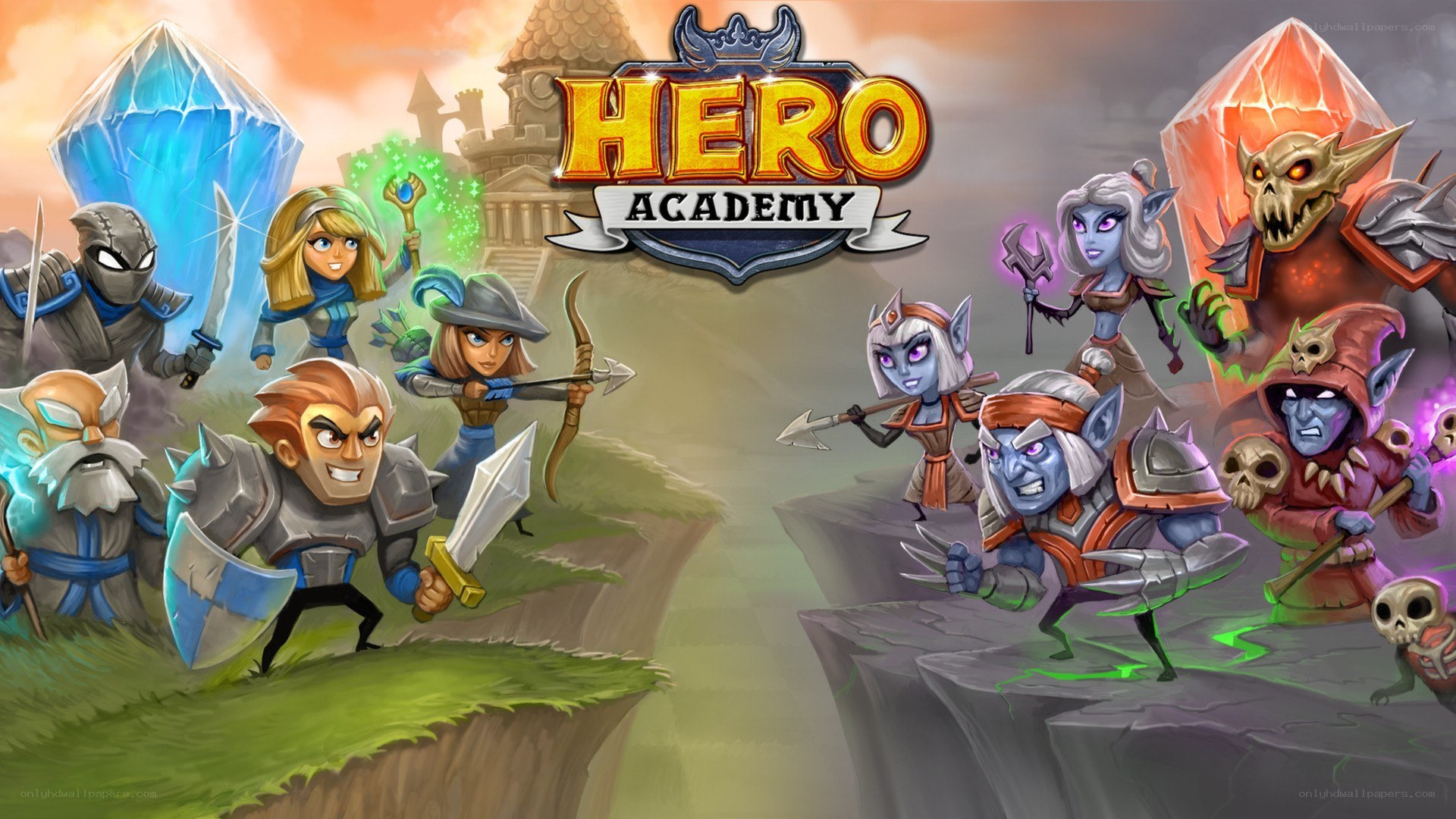Hero Academy game art