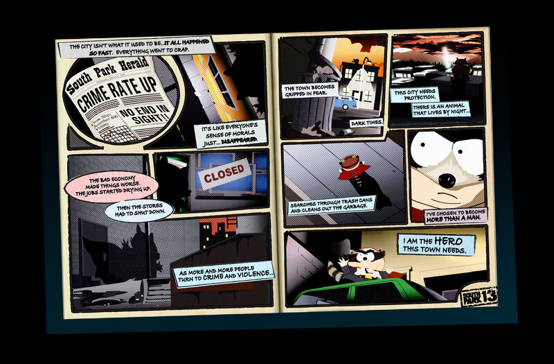 Hero Raccoon Comic