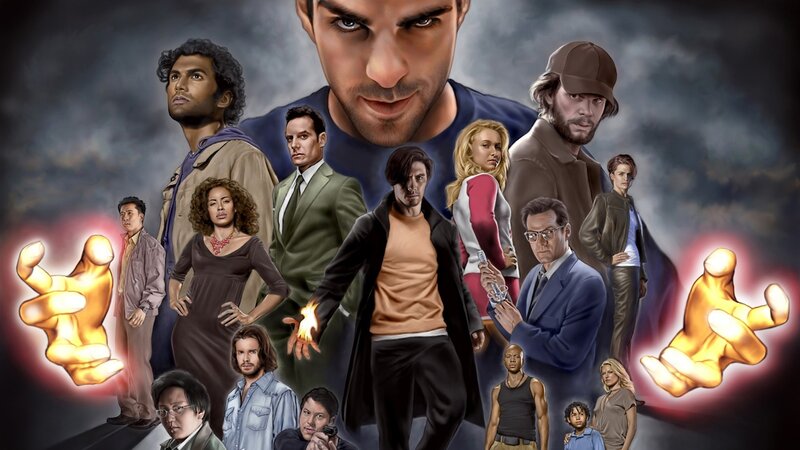 Heroes cast collage
