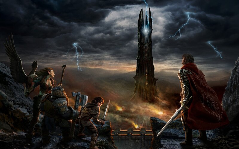 heroes face dark tower