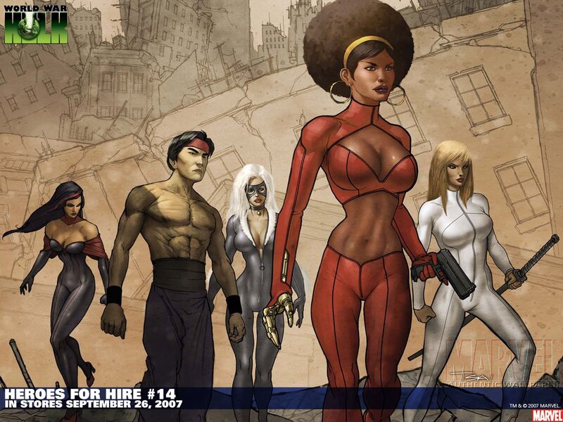 Heroes for Hire comic cover