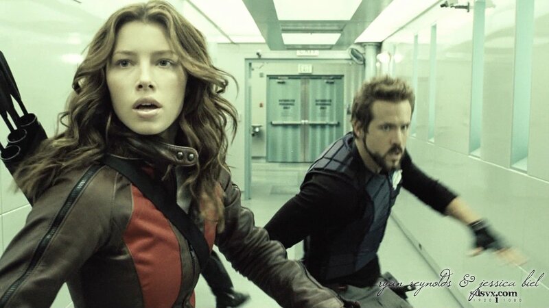 heroes in a hallway