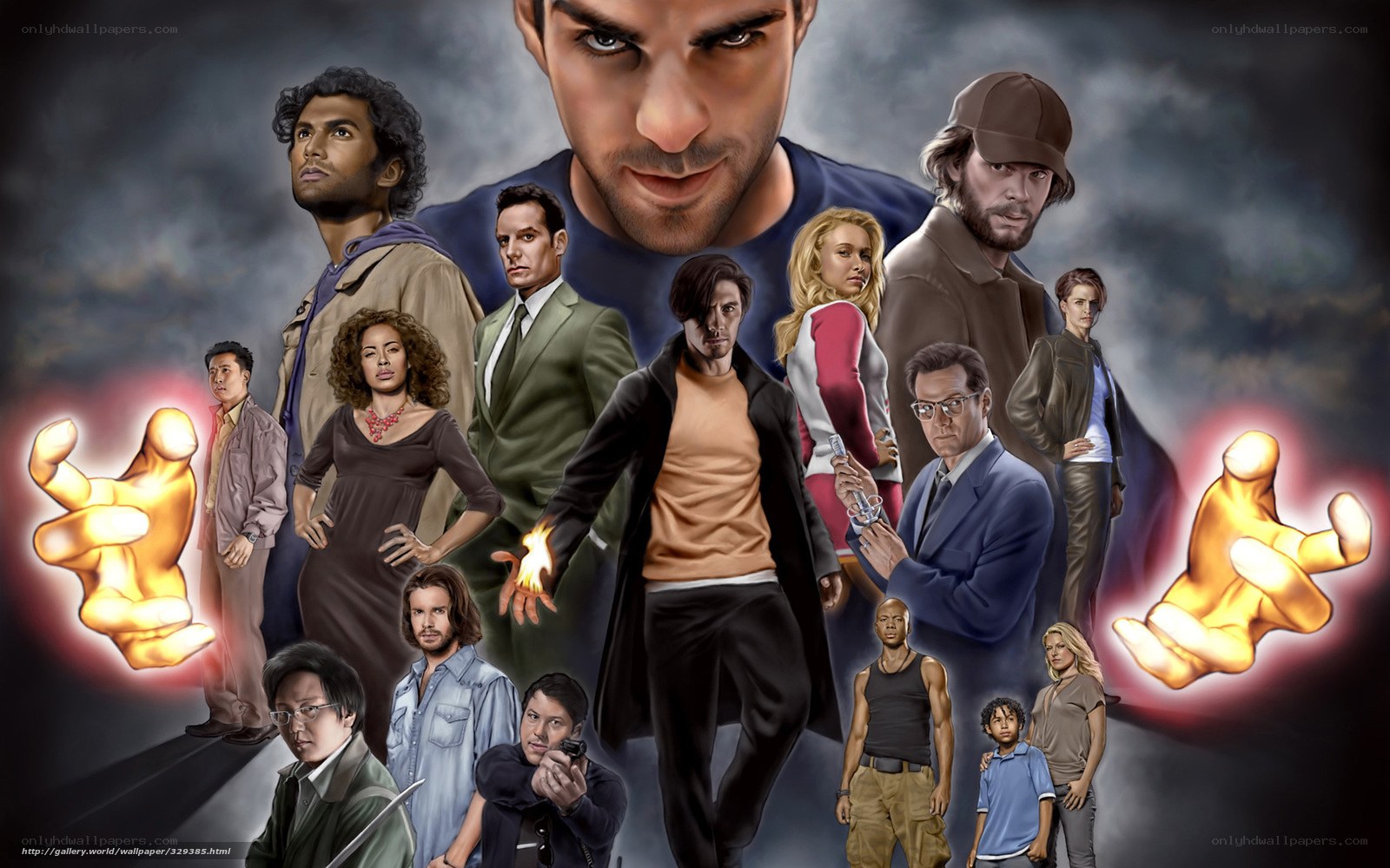 Heroes of the series