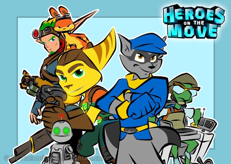 Heroes on the Move characters