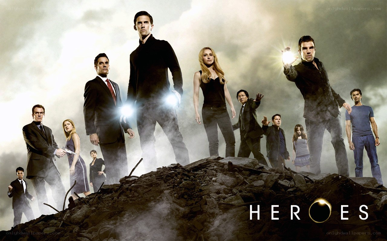 Heroes TV show cast poster