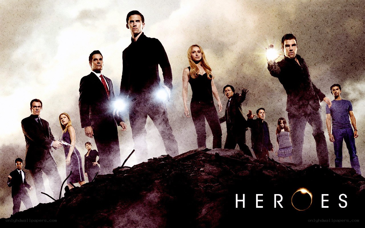Heroes TV show cast poster