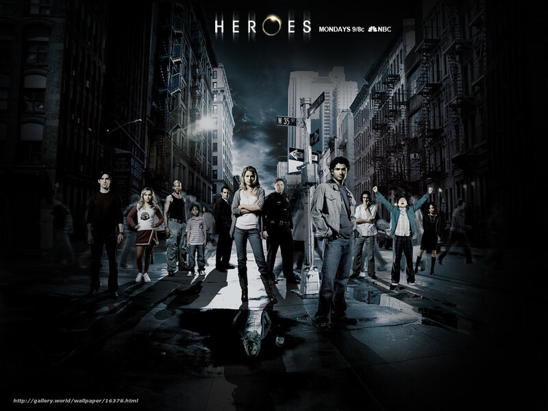 Heroes TV show promotional poster