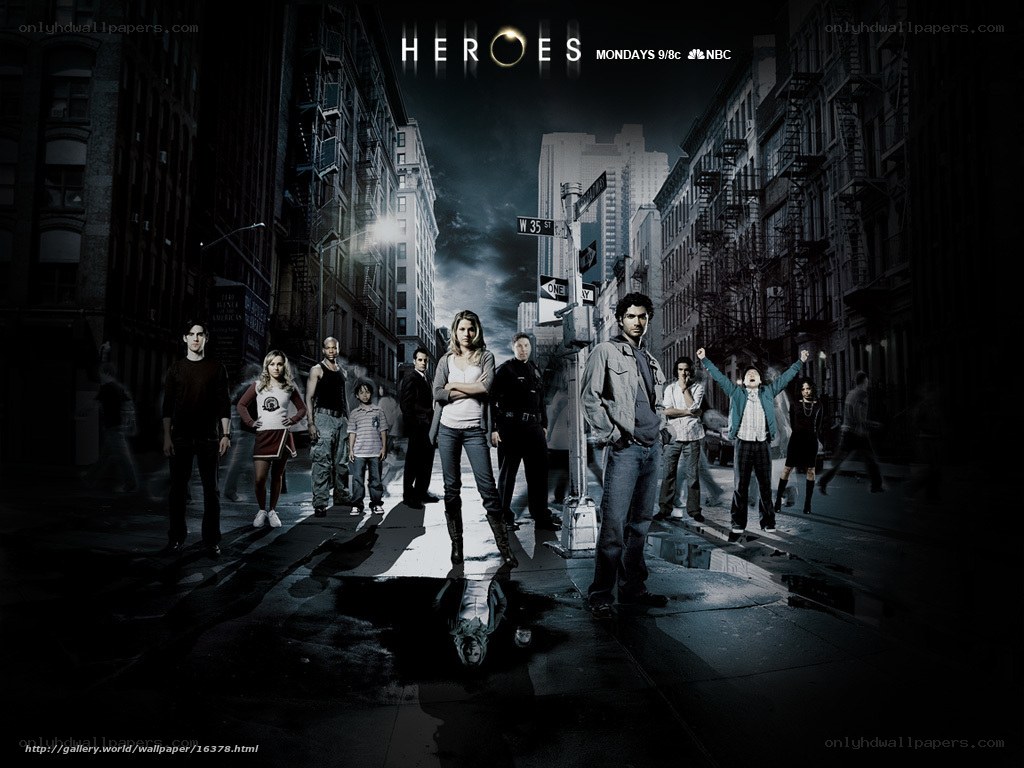Heroes TV show promotional poster