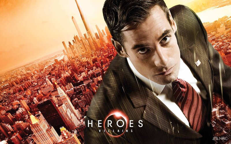 Heroes Villains promotional art