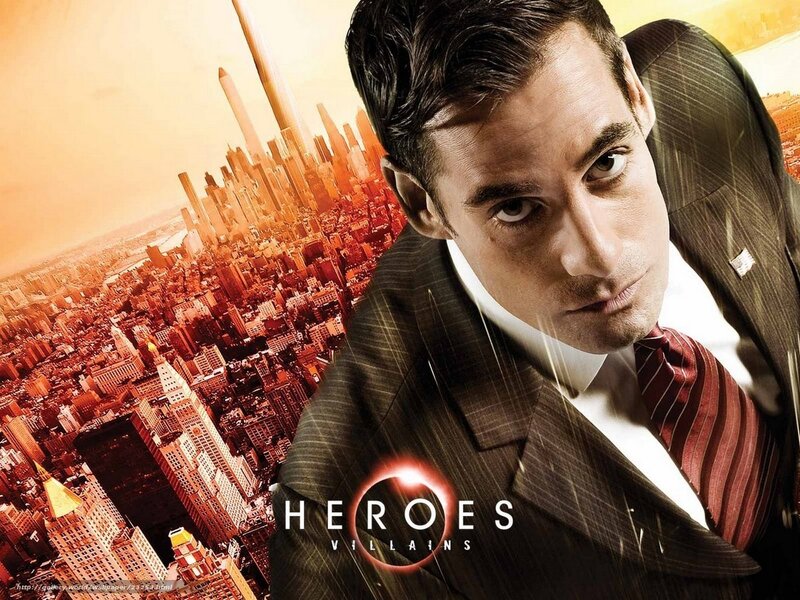 Heroes Villains promotional art