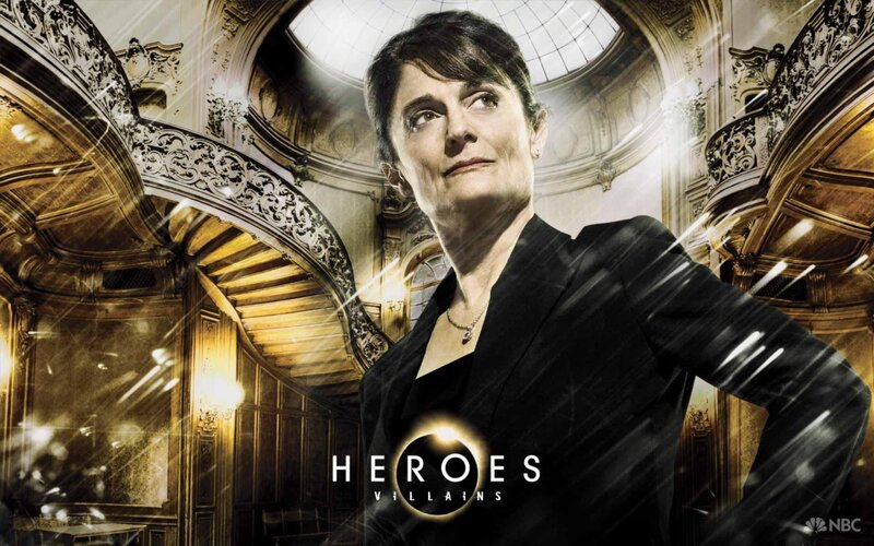 Heroes Villains promotional poster