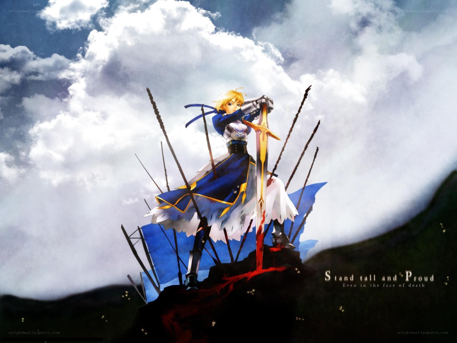 Heroic knight stands tall