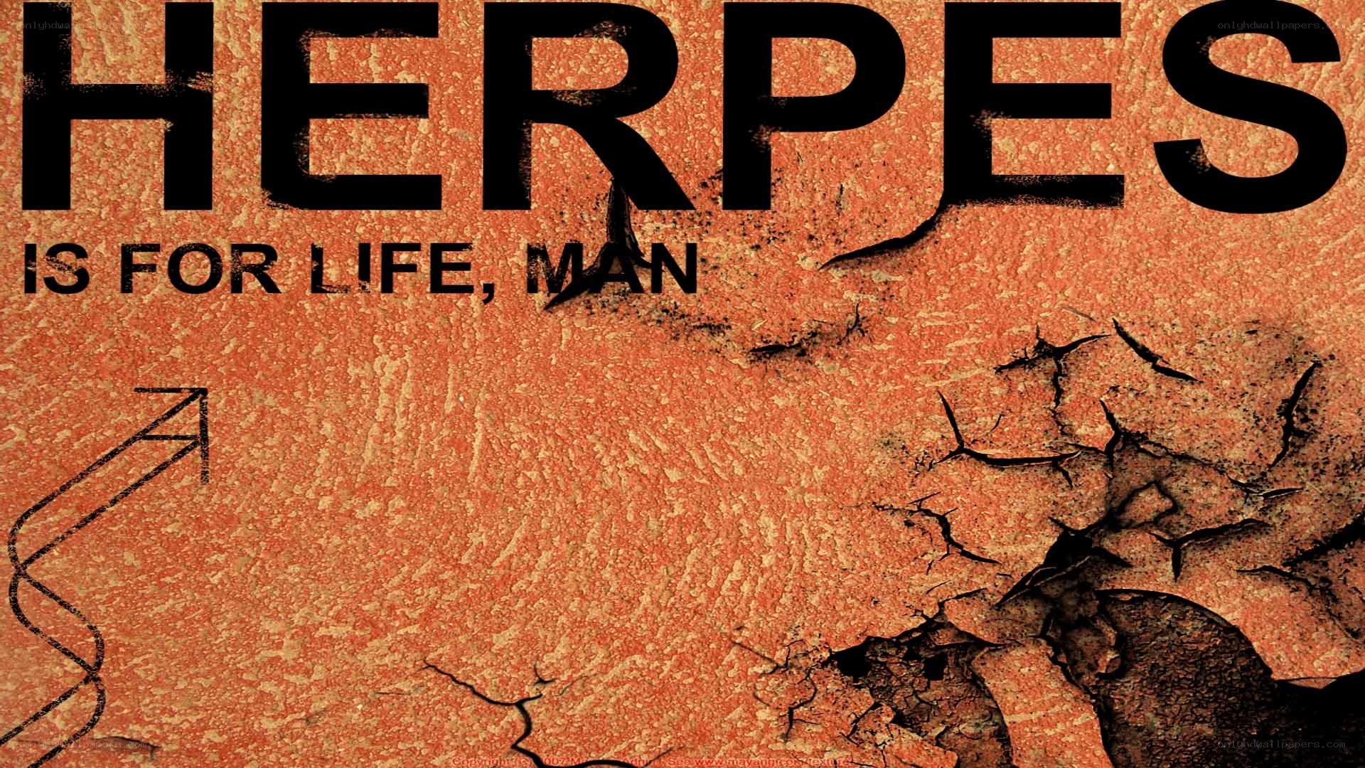 Herpes is for life