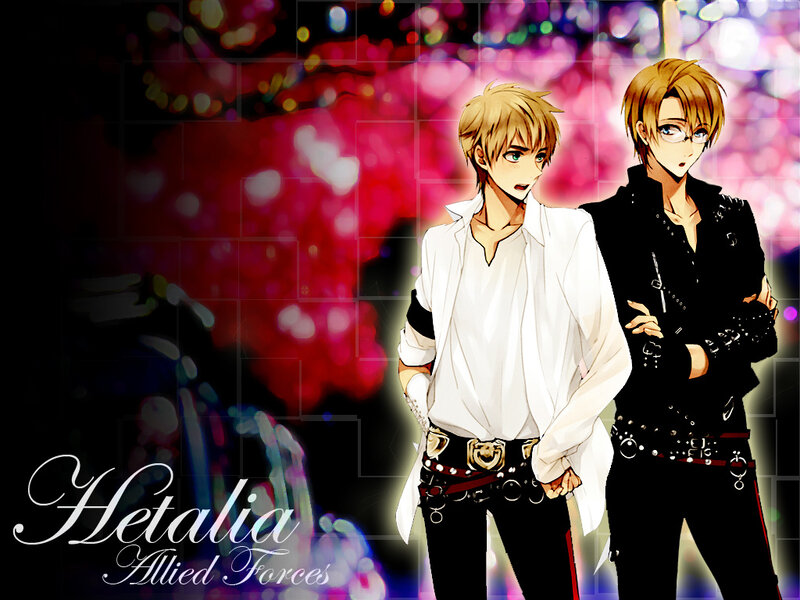 Hetalia Allied Forces art