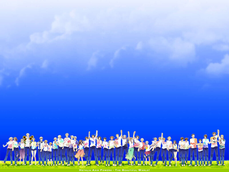 Hetalia Axis Powers characters