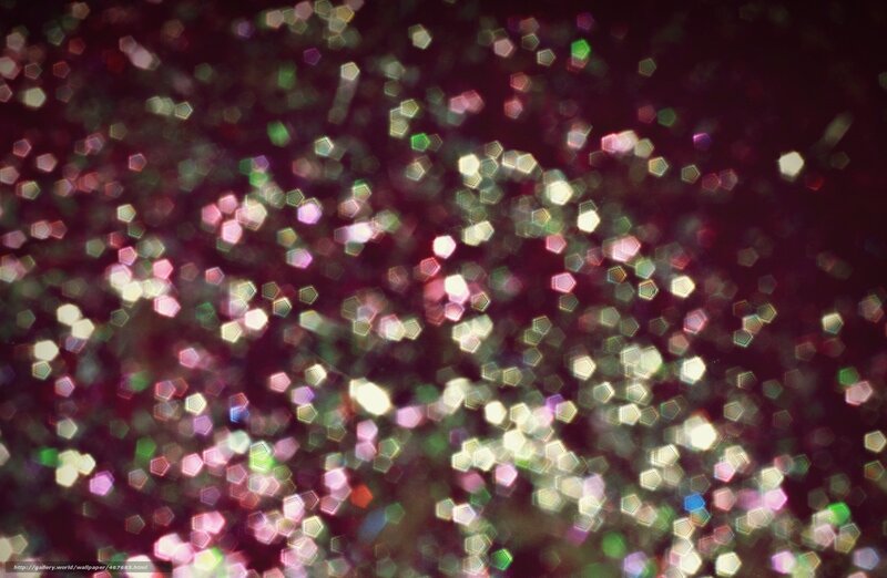 Hexagonal Bokeh Lights — White