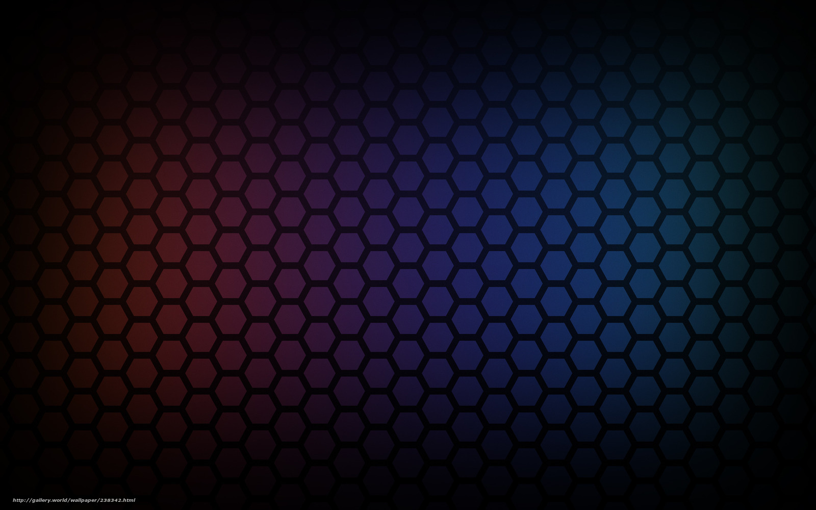 hexagonal gradient pattern