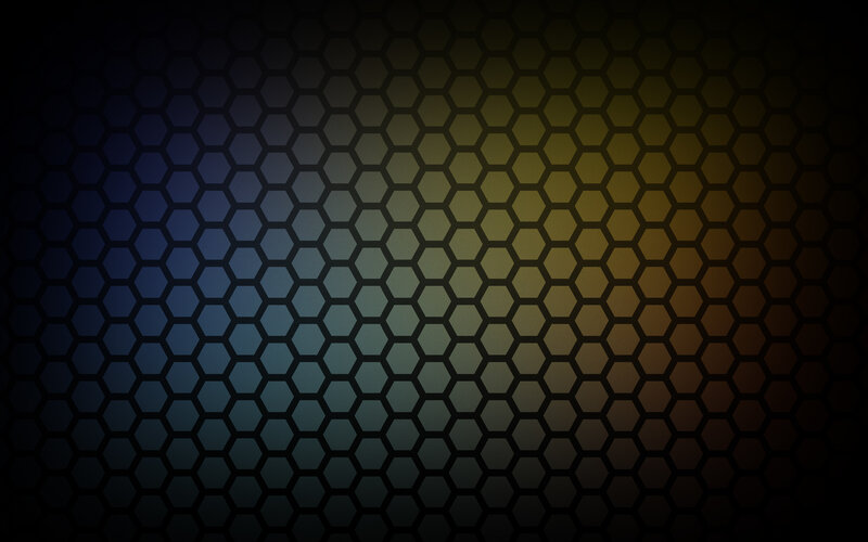 hexagonal gradient pattern