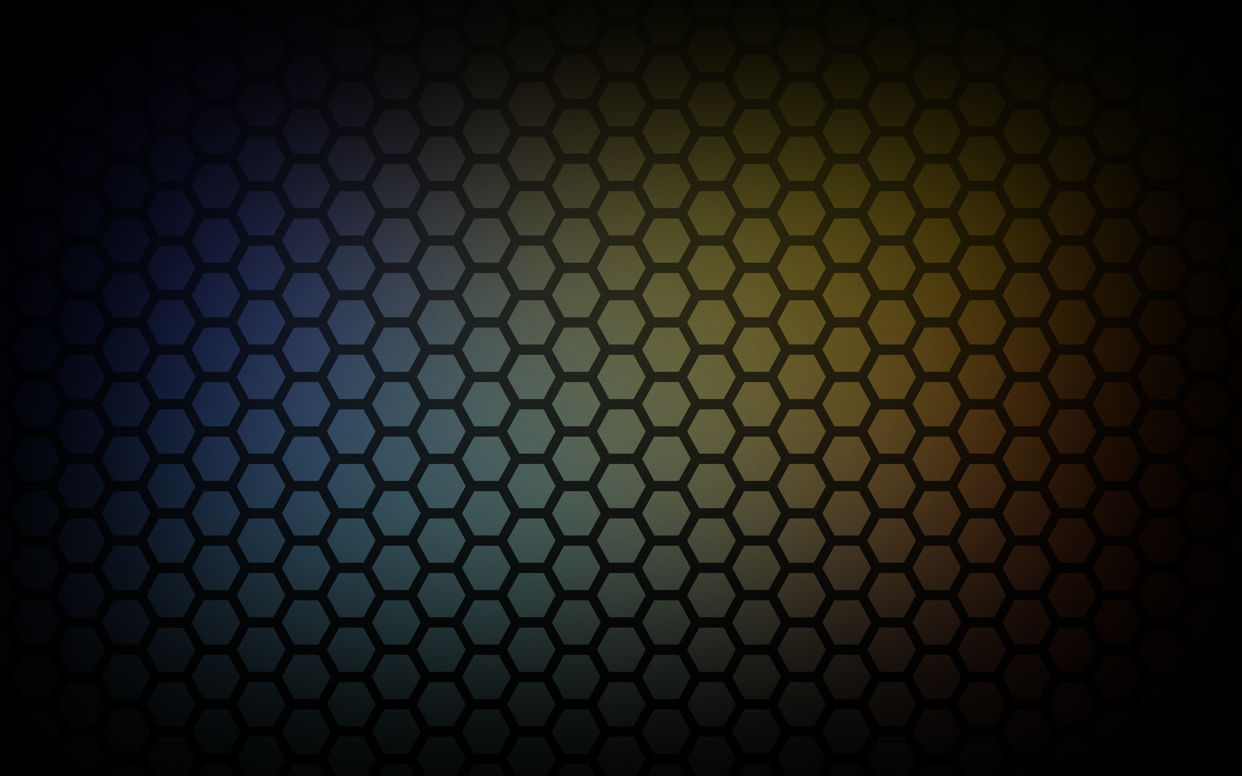 hexagonal gradient pattern