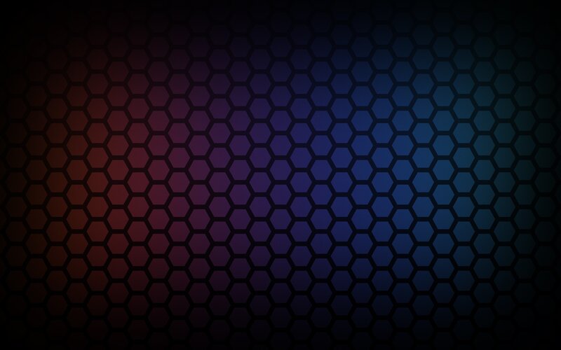hexagonal gradient pattern
