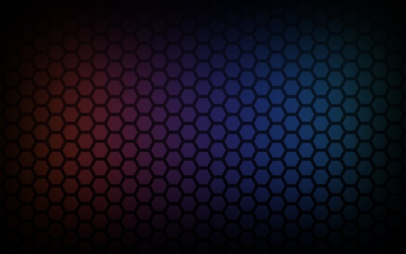 hexagonal gradient pattern