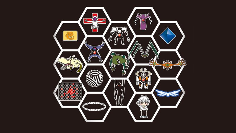 Hexagonal Grid of Icons