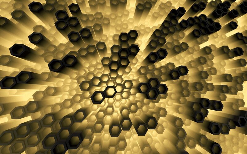 Hexagonal Honeycomb Pattern